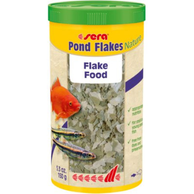 sera Pond Flakes Nature 1000 ml