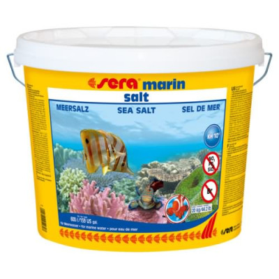 sera marin salt, tengeri só 20 kg - 600 literhez