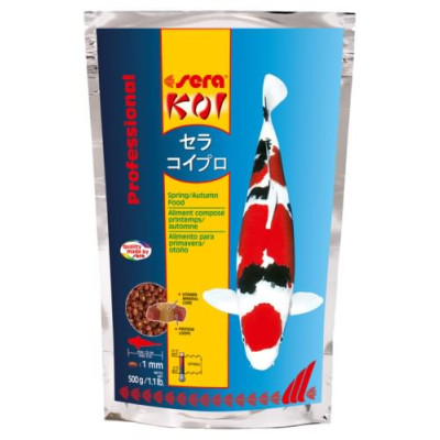 sera KOI Professional - Tavaszi -/ Őszi táplálék - 1 mm - 500 g