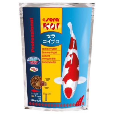 sera KOI Professional - Nyári Táplálék - 3 mm - 1000 g