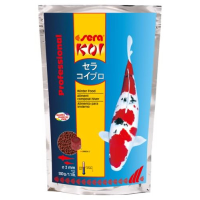 sera KOI Professional - Téli Táplálék - 2 mm - 500 g
